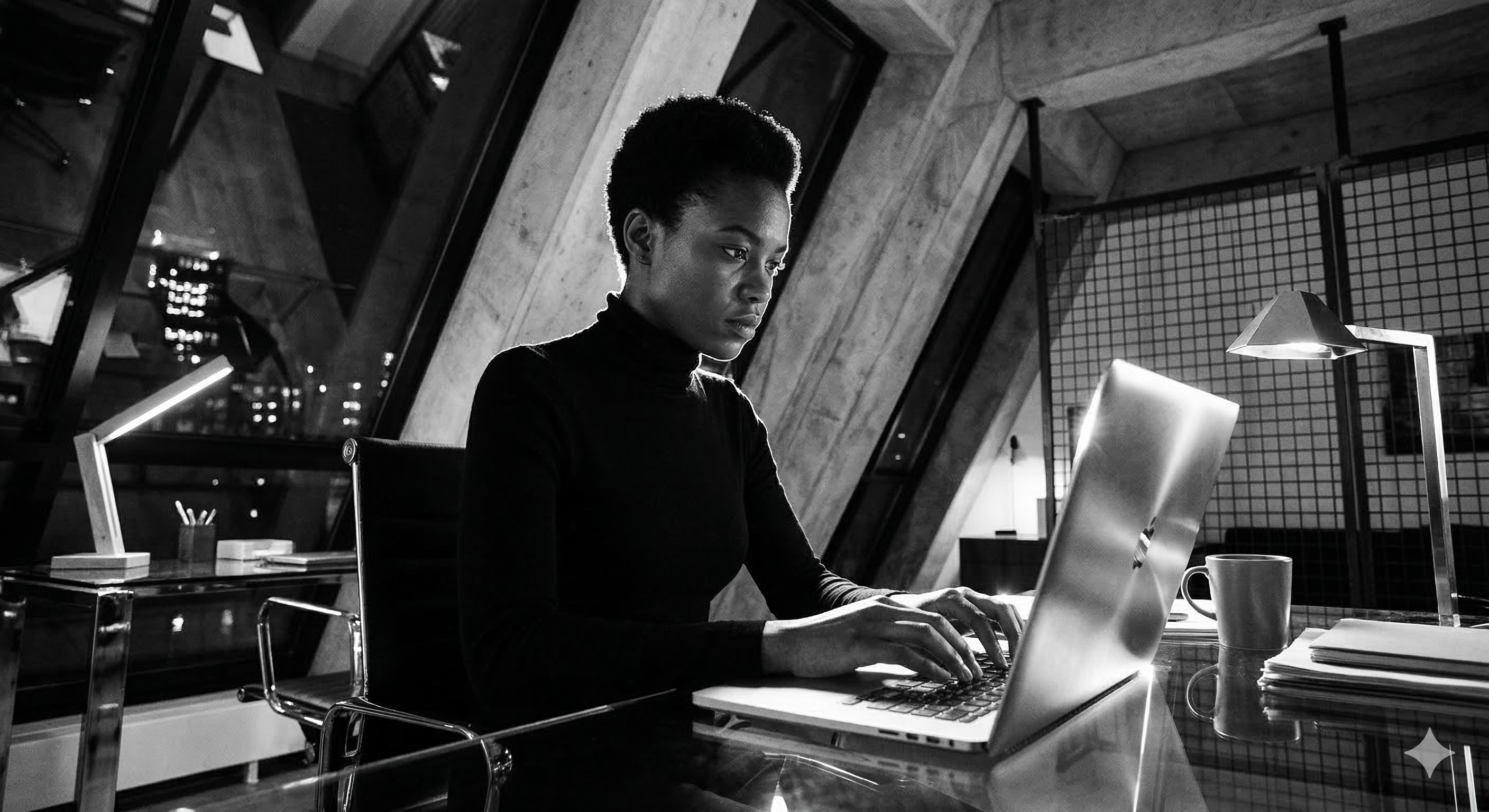 Engineer working with network switches and communication cabling